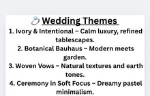 Load image into Gallery viewer, Party Ideas