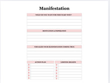 Load image into Gallery viewer, Manifestation Vibes Only Journal