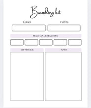 Load image into Gallery viewer, Crafting Business  Planner