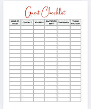 Load image into Gallery viewer, Party Planner